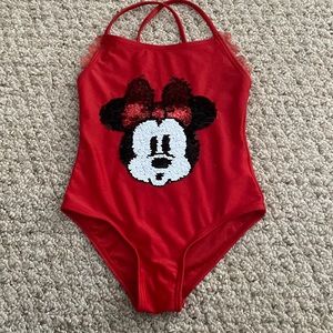 Minnie Mouse size 4 swimsuit